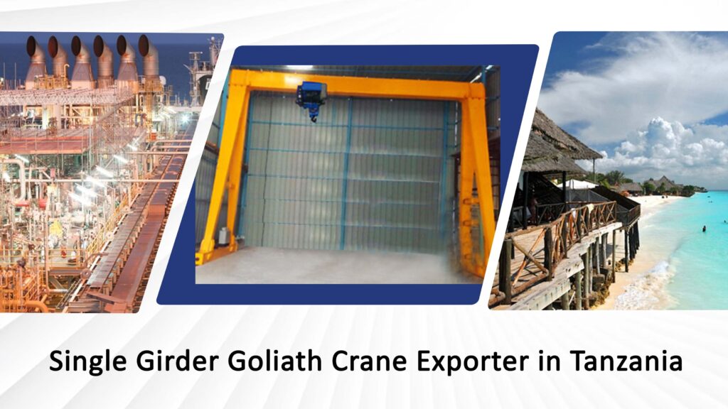 Single Girder Goliath Crane Exporter in Tanzania
